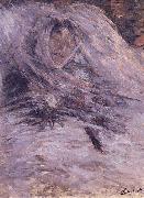 Camille Monet, on her deathbed,, Claude Monet